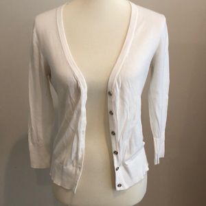 Banana Republic cream cardigan